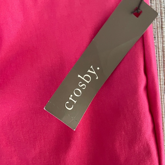 Crosby Pants Women’s Size 2 Hot Pink Cotton Stretch NEW - Picture 11 of 14